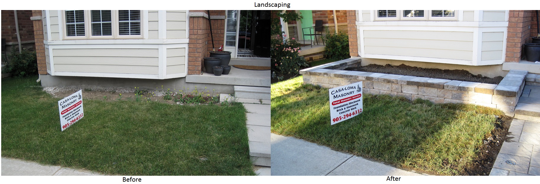 Markham Masonry - Landscaping Gallery Image 3
